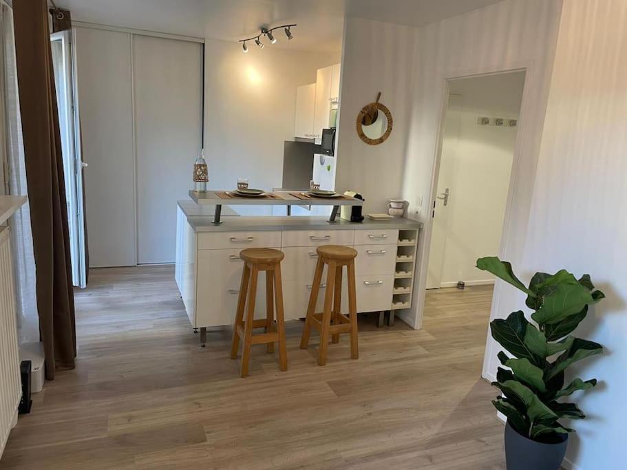 מונטיגני-לה-ברטונאוקס Studio 28 M2 & Jardin Privatif 20 M2 מראה חיצוני תמונה